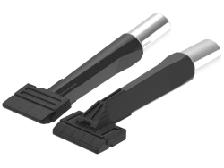 Reinforced chisel with carbide inserts PT.50.364.000.00