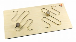 Hemispherical board ZIGZAG