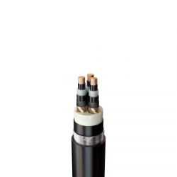 Power cable KA9SPv... aluminium with SPE insulation, armoured in PE jacket