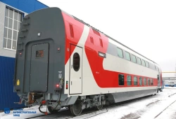 Double-decker passenger staff car. Model 61-4503.00.