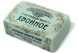 Solid toilet soap "Krestovnikov Brothers' Factory Coniferous"