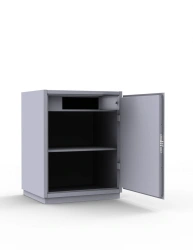 Metal filing cabinet, 900x700x575 mm