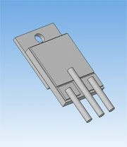 High-power high-voltage field-effect transistor KP829D