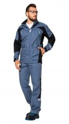 Special clothing for protection against OPZ, mechanical effects made of polyester-cotton fabric with MBO finish, with elements m