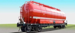 Reservoir tank wagon for fire train model 15-289-03