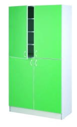 Medical cabinet two-section two-door MKP 013/02-"Aibolit".
