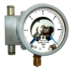 Manovacuummetres signalling DA5010Cr0Ex with explosion protection marking 0Ex ia IIC T5 Ga X