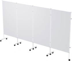 SHM-"MSC"(MSC-4301) Medical screen on wheels, four-sectional