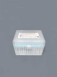 Polymer non-sterile disposable tip to pipette pipettes without filter 1000 µl. in a rack 96 pcs.