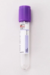 Vacuum sterile blood sampling tube "NIII TEST" with filler in 13*75 mm version, 1.0 ml, K?EDT.