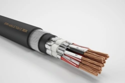 Universal instrumental cable, fire-resistant, with copper or tinned copper conductors, mark KUIN ng(A)-FRHF xx PsK