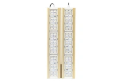 LED luminaire Trunking GOLD, console U-2, 3000K, 158 W, 45X140°