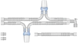 Respiratory devices for joint use with anaesthetic and resuscitation equipment, version: p