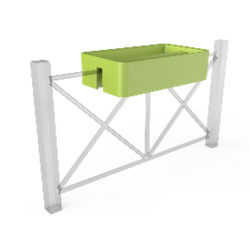 VITTORIO FENCE planters, item 220 without illumination