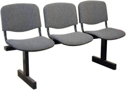 Section of chairs on metal frame of "Economy", "Economy-P", "Standard", "Standard-P" series.