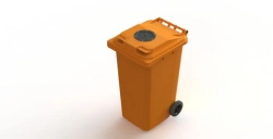 Mobile dustbin 240l Art.24.C29.V/1 (20.802.30.PE; 21.052.30.V/1)