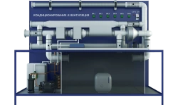 Laboratory unit for testing air-conditioning and ventilation systems (PAHP-CV)