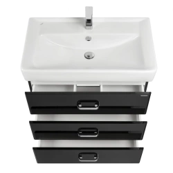 Cabinet under sink Aquaton Amerina 80 M black 1A169101AM9501.A169.1.01A.M95.0