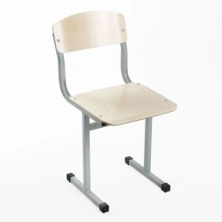 Non-adjustable student chair