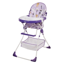 Selby 252 Highchair Cute Reindeer, lilac, article number 0002133-22
