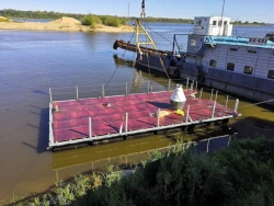 Platform for collecting and storing buoys