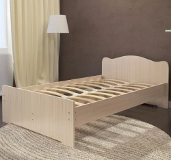 Wooden adult bed