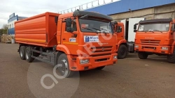 Dumper truck on KamAZ 65117 chassis of modification 338228