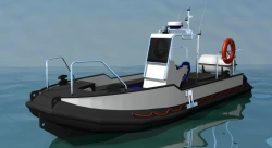 Multipurpose boat "RIF-75SK" version 1 (open)