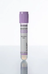 Vacuum tubes for venous blood sampling CORVAY with EDTA K2 and gel, glass, size: 16*100 mm; vacuum volume: 5,5 ml