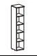 Shelving units of wooden series "Style Plus"