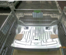 Car body part Rear shelf - rear reinforcement of rear left door frame T73 9677908580