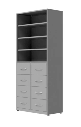 SHMLSt SKB-2YA Two-section medical cupboard (shelf-drawer)
