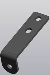 M03-C5-20-030490 - A - Locking pin bracket