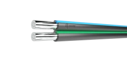 Self-supporting insulated wires for overhead power lines of CIP-4 type