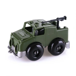 Jeep car "Vzhuh at war" 10 cm KNOPA 1/15