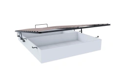 Body of bed with lifting mechanism 1600 LD.900020.000 (White )
