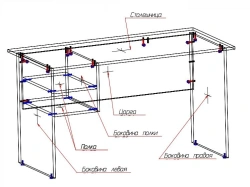 Single desk RL01/03