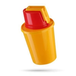 Container for collection, storage, transportation and disposal of barbed-cutting waste MK-01-SK according to TU 9398-001-4494191