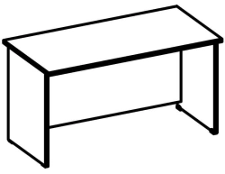 Reception desk 7006 P Series "Rhythm"
