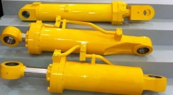 Single-acting piston hydraulic cylinders