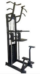 Torso-bar (Gravitron) weight-blocking machine
