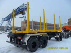 Trailer 843431 (loading space design - load-bearing frame, platform, cones)