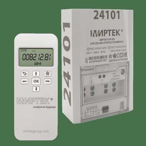 Multifunction Single-Phase Electric Energy Meter "MIRTЕК-12-RU" SP2