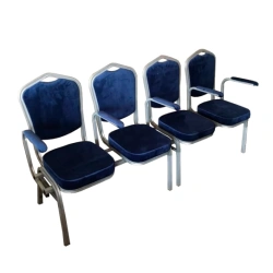 Hit 25 mm metal frame chair sections with armrests