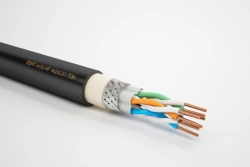 Twisted pair cable with tinned copper conductors, mark KVIP ng(A)-HF xx EPE