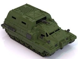 All-terrain vehicle "Strazh" with bunker