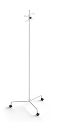 SHVK-13.19.H Tripod for prolonged infusion on three legs with movable bottle holder, on wheels