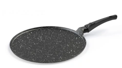 320mm cast aluminium frying pan (with non-stick coating) TM Kukmara, with removable Bakelite handle, line "Marble".