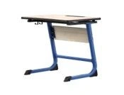 Single student desk for drafting, drawing adjustable in height 1-6 height. gr.