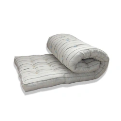 Bedding for adults with top made of cotton fabrics, filled with natural, synthetic and mixed materials: duvets